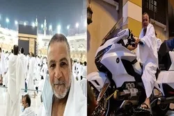 মোটর সাইকেল চালিয়ে কায়রো থেকে মক্কায় গিয়ে ওমরাহ পালন করলেন ৬৪ বছরের বৃদ্ধ