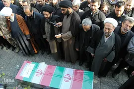 مراسم تشییع پیکر شهید محمد عبداللهی
