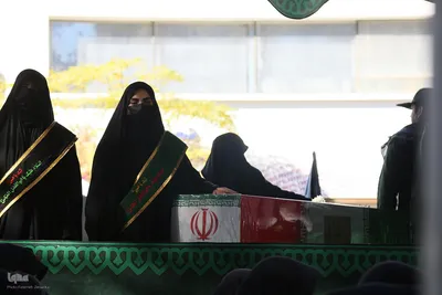 شکوه بدرقه لاله‌های گمنام فاطمی در بیرجند