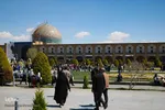 نقش جهان میزبان مسافران نوروزی نصف جهان