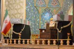 مراسم تشییع دو شهید گمنام در قم