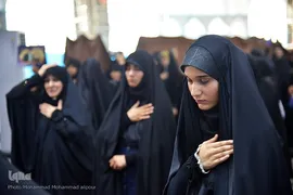 عزاداری مردم اهواز در سوگ شهادت آیت‌الله رئیسی و همراهانشان