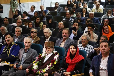 گزارش تصویری از: مراسم تجلیل از پیشکسوتان موسیقی منطقه ارسباران در اهر
