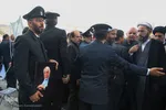 تشییع و خاکسپاری پیکر مرحوم مهدوی دامغانی در حرم مطهر رضوی
