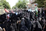 مراسم پیاده‌روی جاماندگان اربعین در اهر