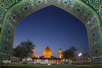 مراسم تحویل سال نو در حرم مطهر شاهچراغ (ع) شیراز‎