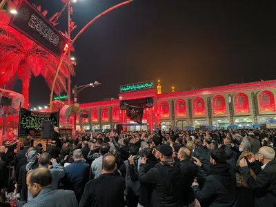حال و هوای بین الحرمین در شام شهادت حضرت زینب(س)