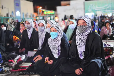 جشن نیمه شعبان در حرم علی بن مهزیار