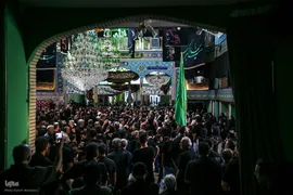 عاشورای حسینی در محله کن تهران
