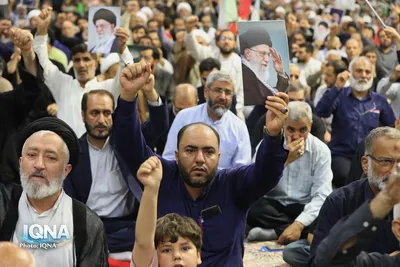 گرامیداشت چهلمین روز تدفین رهبر شهید در قم