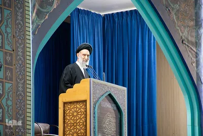 میزبانی مصلای اصفهان از پیکر شهید تازه تفحص‌شده دفاع مقدس