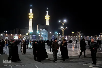 شب شهادت حضرت فاطمه زهرا سلام‌الله‌علیها در حرم مطهر رضوی
