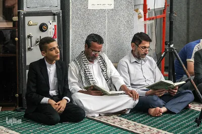 محفل انس با قرآن مسجد ابوالفضل العباس بهارستان 