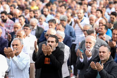 نماز عید سعید فطر در حرم حضرت عبدالعظیم(ع)