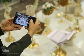 جشن عقد در حرم مطهر شاهچراغ (ع)