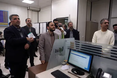 بازدید علی بهادری جهرمی سخنگوی دولت از ایکنا
