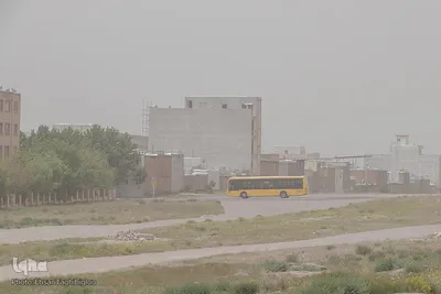گرد و خاک شدید در زنجان‎‎