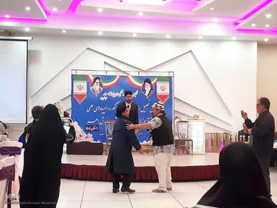 تجلیل از افتخار آفرینان کنکور و المپیادهای دانش آموزی در اهر