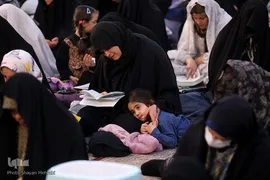 شب لیلة‌الرّغائب در آستان مقدس حضرت عبدالعظیم(ع)