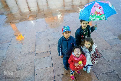 حضور کودکان در حرم شاهچراغ (ع)