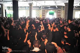 مراسم تاسوعای حسینی در مسجد فاطمیه اهواز