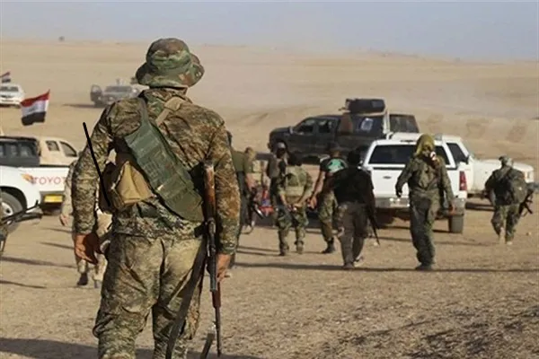 تشکیل کمربند امنیتی الحشد الشعبی در جنوب غرب سامراء