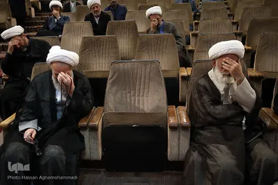 مراسم ترحیم آیت الله ناصری در آستان مقدس حضرت عبدالعظیم حسنی (ع)