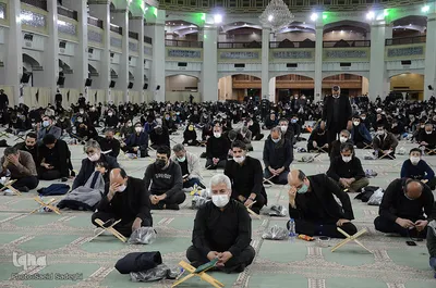 مراسم احیای شب بیست و یکم ماه رمضان در تبریز‎