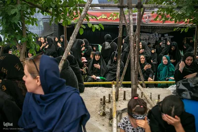 ظهر عاشورای حسینی در میدان شهدای ده‌ونک
