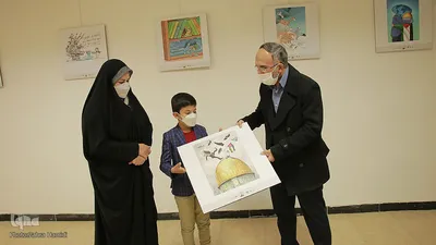 نمایشگاه کاریکاتور «فلسطین تنها نیست»