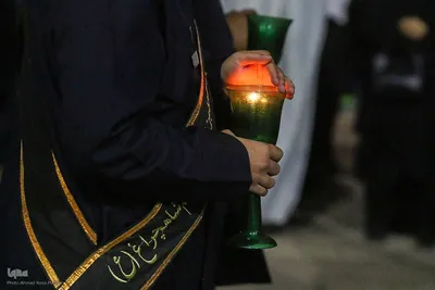تشیع نمادین حضرت زهرا (س) در شاهچراغ(ع)