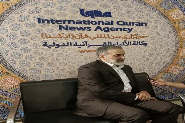 استقبال از غرفه مرکز هنرهای تجسمی در نمایشگاه قرآن