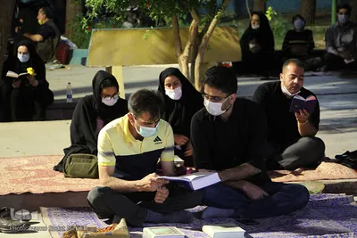 مراسم احیاء شب نوزدهم ماه مبارک رمضان در یزد