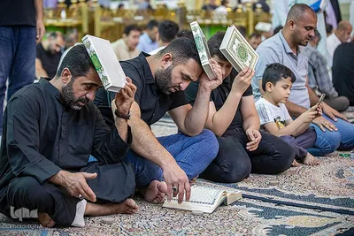 مراسم شب قدر در حرم امام حسین (ع)