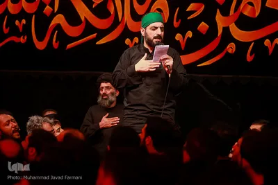 مراسم عزاداری اباعبدالله الحسین (ع) در محله باغ فیض