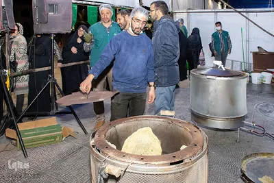 برپایی سفره کرم امام حسن (ع) در اصفهان