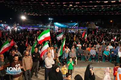 مراسم تشییع پیکر شهید «رمضانعلی استکی» در اصفهان 