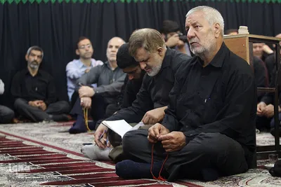 مراسم عزاداری حسینی در مسجد آیت‌الله شفیعی