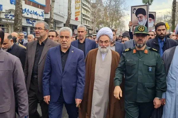 تظاهرات محکومیت جنایت تروریستی گلزار شهدای کرمان در رشت برگزار شد