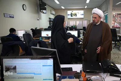 بازدید حجت الاسلام والمسلمین محمدحسین مختاری، رییس دانشگاه مذاهب اسلامی از ایکنا