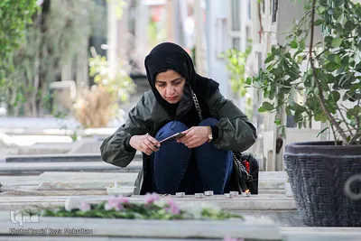 آخرین پنج‌شنبه قرن در گلزار شهدای بهشت زهرا (س)