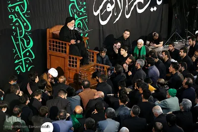 اجتماع دسته عزاداران علوی در مشهد

