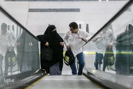 مراسم بدرقه اولین کاروان حجاج ایرانی