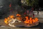 مراسم شبیه خوانی در شهرک عرب‌ها - مشهد 