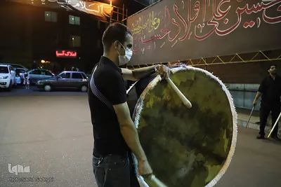 مراسم عزاداری شب چهارم محرم - تبریز