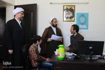 بازدید مسئولین اوقاف از روند برگزاری آزمون/عکاس:زهرا بهرامی