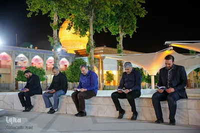 احیای شب بیست و یکم ماه مبارک رمضان در حرم شاهچراغ(ع)