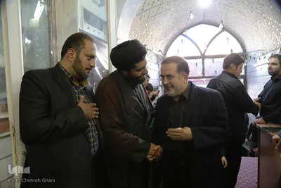 مراسم چهلمین روز شهادت جهادگر انقلابی و خادم قرآنی حجت‌الاسلام سید مهدی تقوی