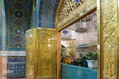 شکوه چشم نواز روضه منوره رضوی
