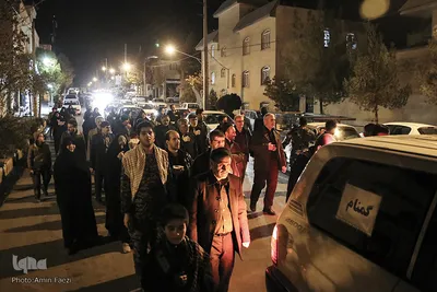 مراسم وداع با شهید گمنام در شیراز